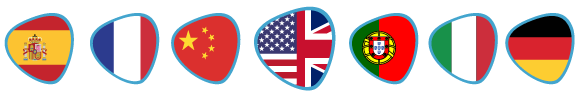 Banderas idiomas academia europea